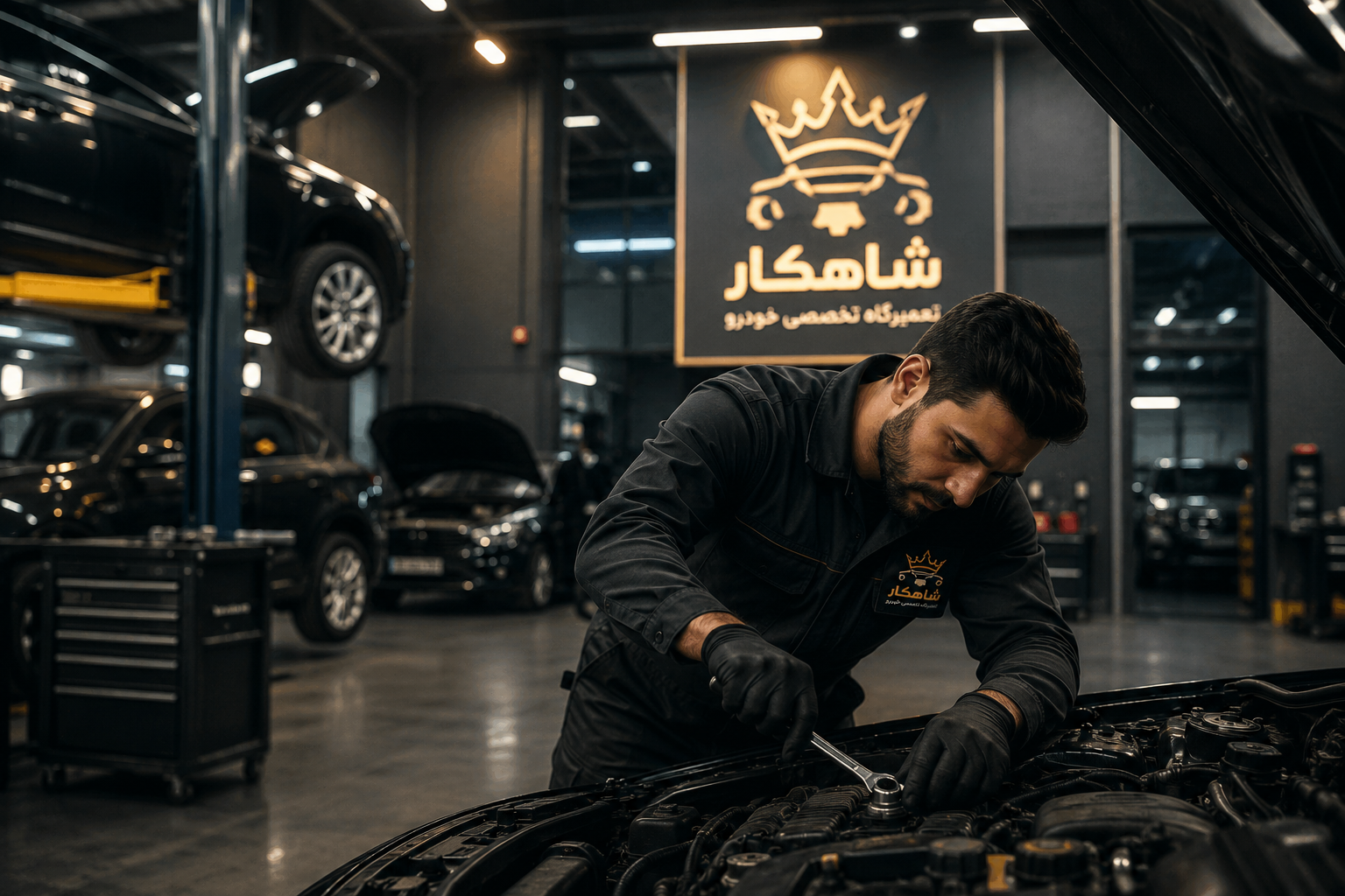 تعمیرگاه شاهکار